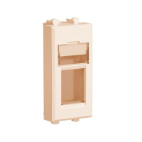 Адаптер для Keystone, "Avanti", "Ванильная дымка", 1 модуль DKC