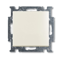 Переключатель 2-клавишный ABB BJB Basic55 Слоновая кость