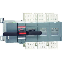 Рубильник реверсивный с моторным приводом, до 2500A 3P, -O- / с ручкой ABB OTM2500E3CM230C