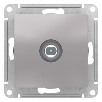 Розетка TV одиночная Schneider Electric AtlasDesign Алюминий