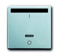 ИК-приёмник с маркировкой "I/O" для 6401 U-10x 6402 U ABB Solo/Future Серебристо-алюминиевый
