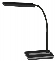 Лампа настольная 9Вт LED Черный Эра