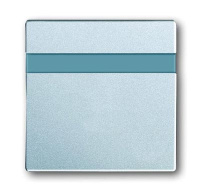 Сенсор комфортного выключателя Busch-Komfortschalter ABB Solo/Future Серебристо-алюминиевый