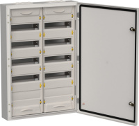 TITAN 5 Корпус металлический ЩРн-120 (2х60) 835х570х140 IP54 сер IEK