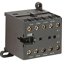 Миниконтактор K6-31-Z -F 3A (400В AC3) катушка 220В АС ABB