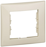 Рамка 1-постовая Schneider Electric Sedna Бежевый