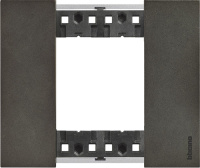 Космос Рамка немецкий стандарт 2 мод Bticino LivingNow
