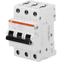 Автоматический выключатель 3P 25A (D) 6kA ABB S203