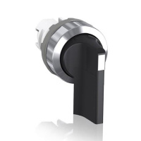 Переключатель M2SS5-20B (длинная ручка) черный 2-х позиционный без подсветки с фиксацией ABB