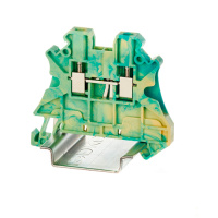 Клемма заземления, винтовой зажим, 2 точки подключения, 2.5 кв.мм DKC