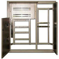 Шкаф металлический этажный 1000x950x150мм, 9мод, IP31 DEKraft ЩЭ-4