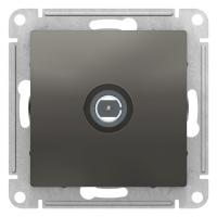 Розетка TV одиночная Schneider Electric AtlasDesign Сталь