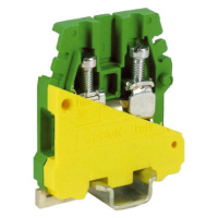 TR.4(Ex), зажим для заземления желт.зелен 4 кв.мм DKC