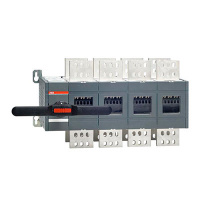 Рубильник реверсивный до 2500A 4P, - + - / с ручкой ABB OT2500E04CLP