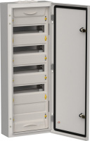 TITAN 5 Корпус металлический ЩРн-60 (1х60) 835х310х140 IP54 сер IEK