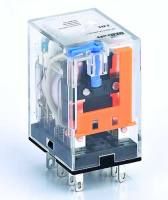 Реле промежуточное 2 конт. с LED инд. и TEST функ. 5А 6В DC DEKraft ПР-102