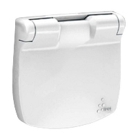 Накладка с крышкой розетки с заземлением Legrand Valena Allure Жемчуг