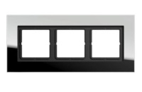 Рамка 3-постовая Jung LS plus Хром