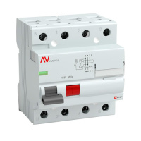 Устройство защитного отключения 40A/100mA (S) EKF Averes DV 4P
