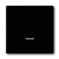 Клавиша для светорегулятора 6550 U-10x 6560 U-101 6593 U реле 6401 U-10x 6402 U ABB Solo/Future Черный бархат