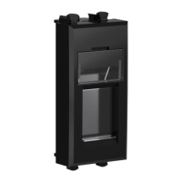 Адаптер для Keystone, "Avanti", "Черный квадрат", 1 модуль DKC