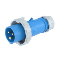 Вилка кабельная IP67 16A 2P+E 230В DKC