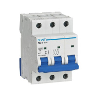 Автоматический выключатель NB1-63H 3P 20A 10кА (D) CHINT