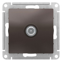 Розетка TV оконечная 1DB механизм Schneider Electric AtlasDesign Мокко