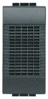 Звонок 230В 5ВА - 80 дб, 1 мод Bticino Living Light Антрацит