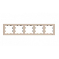 SE AtlasDesign Рамка 5-постовая Песочный универсальная