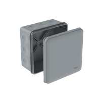 Systeme Electric MultiBox Коробка распределительная с мембранными вводами IP66 100х100х50 Серая (со стикером) под пистолет