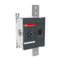 Рубильник OT1600E01 1600А (без ручки) 1п ABB