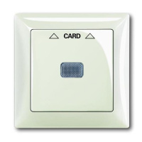 Накладка выключателя карточного 2025U ABB BJB Basic55 chalet Белый