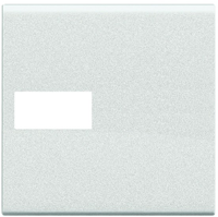 Клавиша Axial с 1 отверстием для вставки символа, 2 мод Bticino Living Light Белый