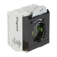 Legrand Osmoz Комплектующий блок для кнопок для компл. без подсветки пружин. клеммы  2Н.О. + 3-постовой монт. адаптер