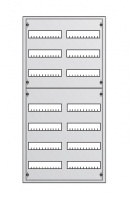 Шкаф навесной с дверцей, 1124х574х140, DIN125мм-7рядов/168мод, IP43 / 30134 ABB AT
