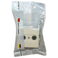 Механизм Розетка TV-FM проходная Jung