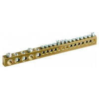 Усиленная клеммная колодка 18мод. (отв.5х9мм+14х5,4мм) DKC