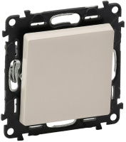 Выключатель кнопочный без фиксации 6A Legrand Valena Life Слоновая кость