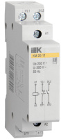 Контактор модульный 2P 20A IEK КМ20-20