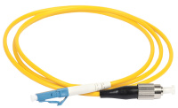 Оптический патч-корд SM 9/125 OS2 FC/UPC-LC/UPC Simplex 2м ITK