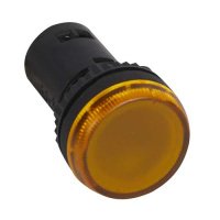 Osmoz индикаторная лампа моноблочная 230В желтая Legrand