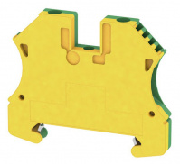 Клеммник заземления WPE 4 винт 4 мм.кв желто-зеленый Weidmuller