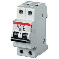 Автоматический выключатель 1P 6A (B) 25kA ABB S201P