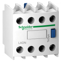 Дополнительный контактный блок 2НО+2НЗ фронтальный монтаж каб. Schneider Electric