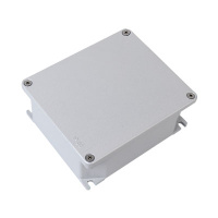 Коробка ответвительная алюминиевая окрашенная IP66 239х202х85мм RAL9006 DKC