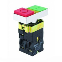 Двойная кнопка NP2-BW8465 1НО+1НЗ AC230В(LED) IP40 CHINT