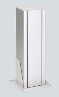 Миниколонна 1 сторонняя на 7 мод К45 360х70х60мм алюминий Simon Connect