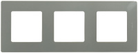Рамка 3-постовая Legrand Etika Светлая галька