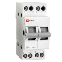 Трехпозиционный переключатель 2P 63A EKF Basic